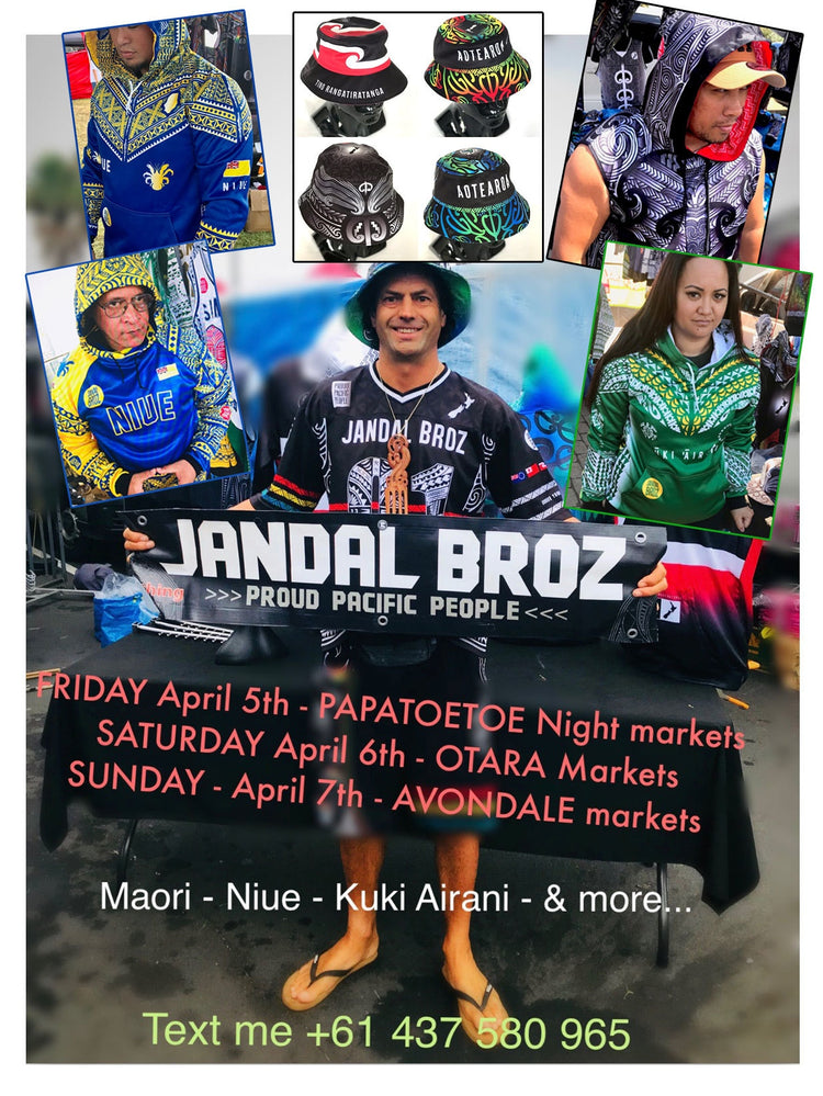 Jandal Broz in Auckland April 5-7th 2019