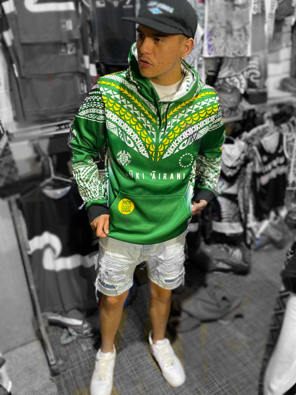 • Cook Islands hoodie Kūki 'Āirani chest