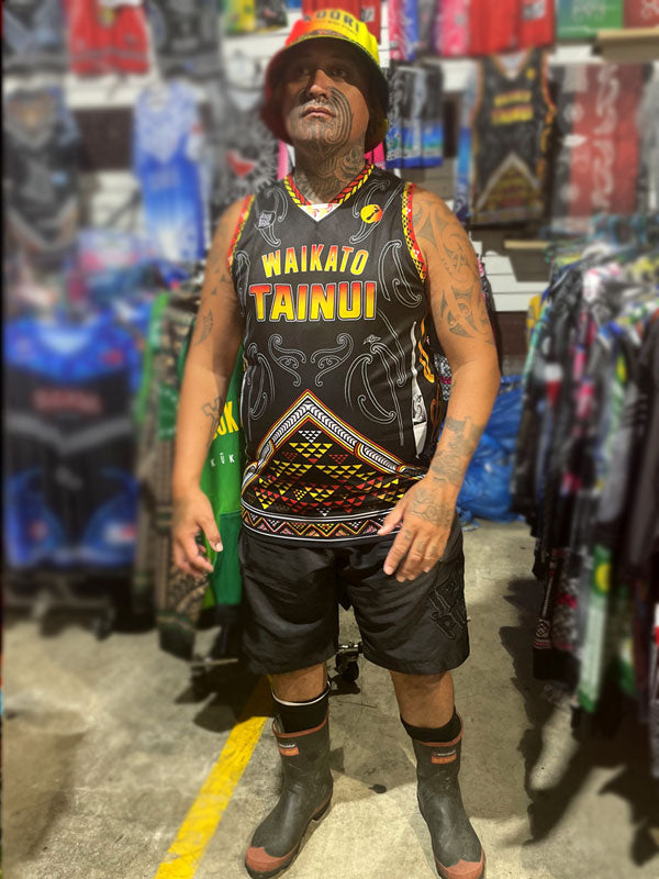 • Waikato Tainui Basketball Singlet