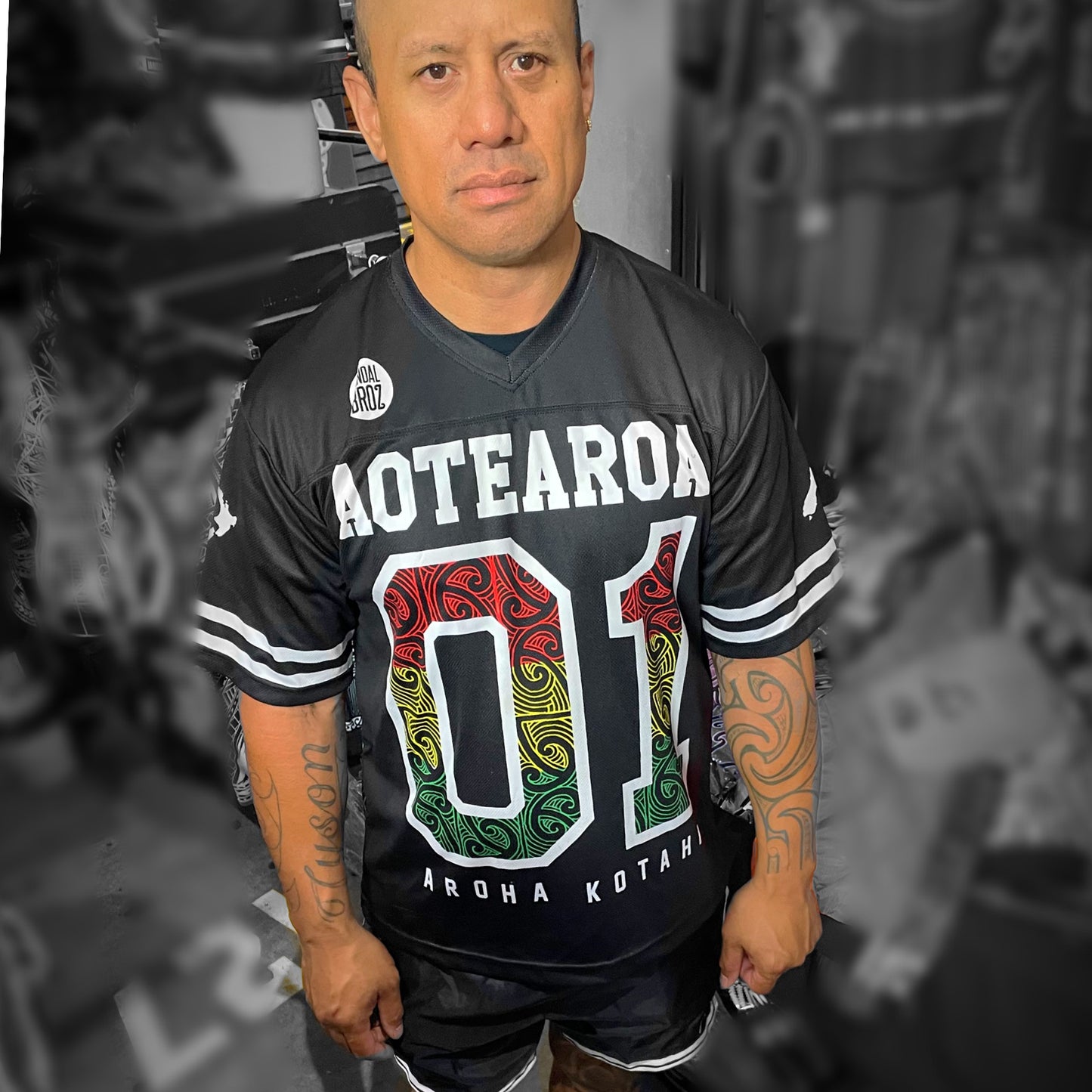 Aotearoa Reggae American Football Jersy