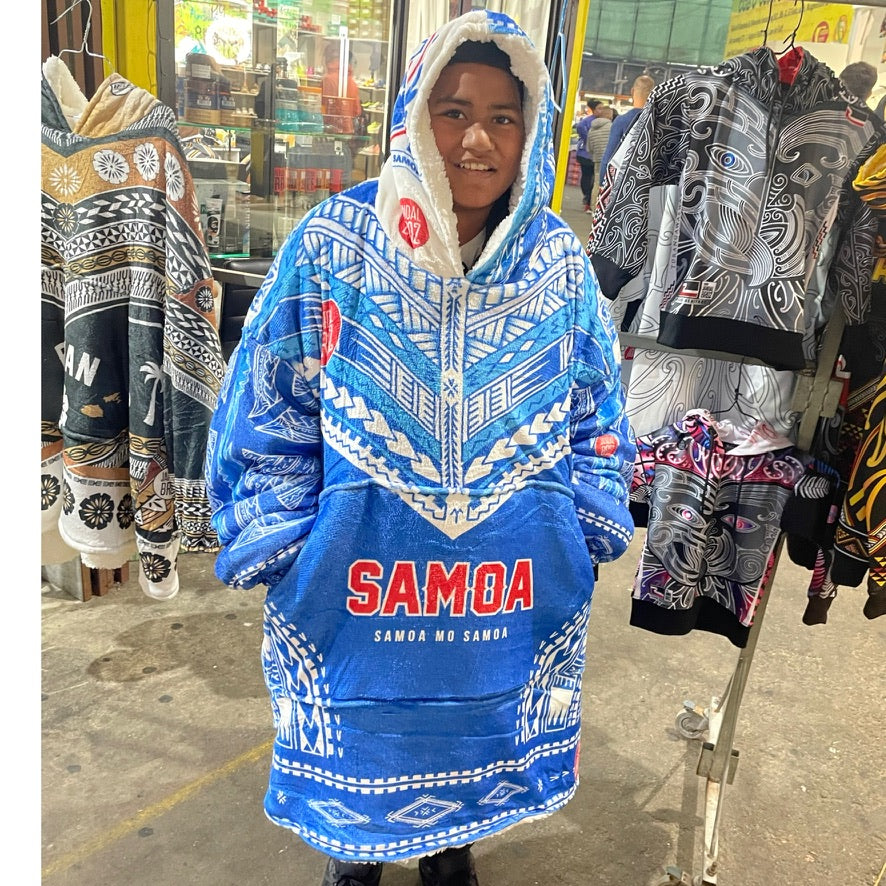 • Mahana Blanket Hoodie - Samoa