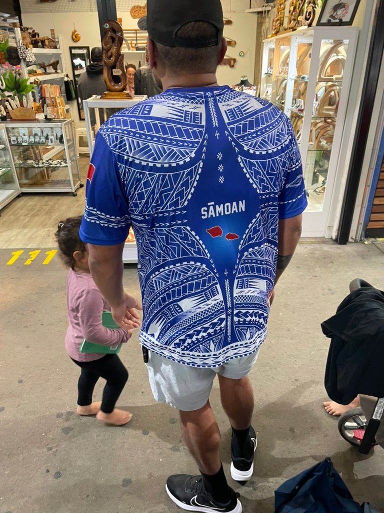 Express made Samoa Supporters Jersy Shirt - unisex fit