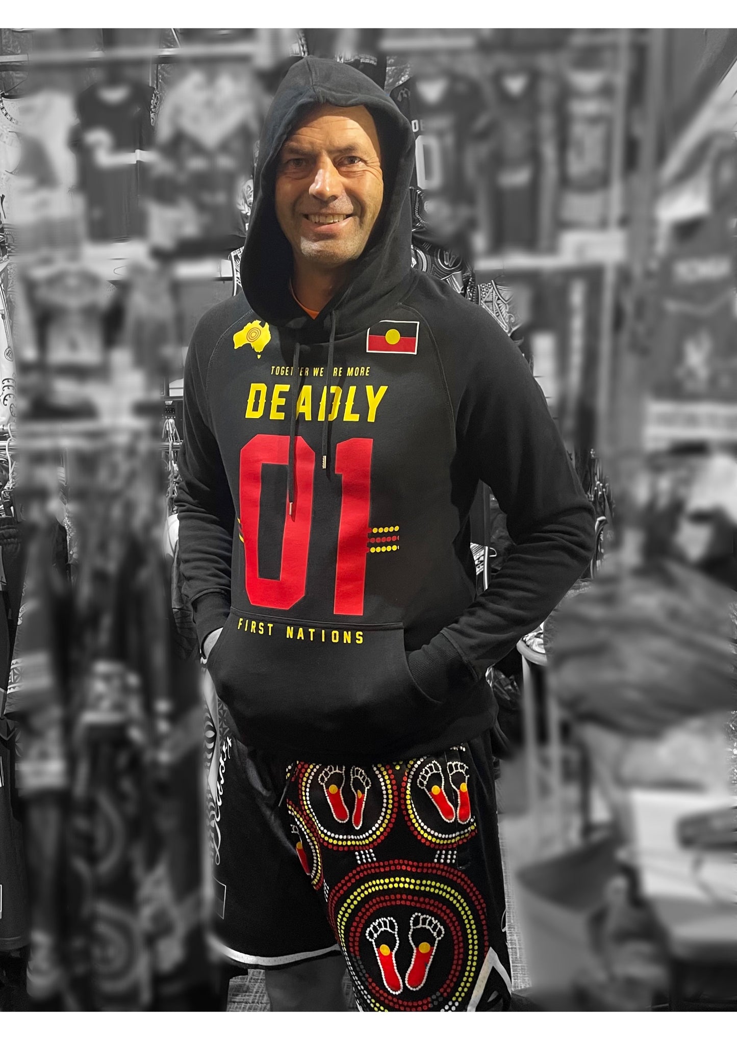 Australian Aboriginal First nation Indigenous hoodie Cotton