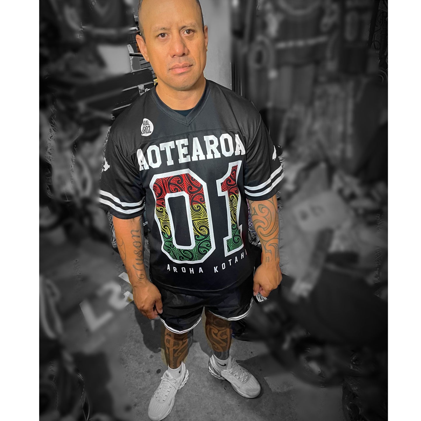 Aotearoa Reggae American Football Jersy