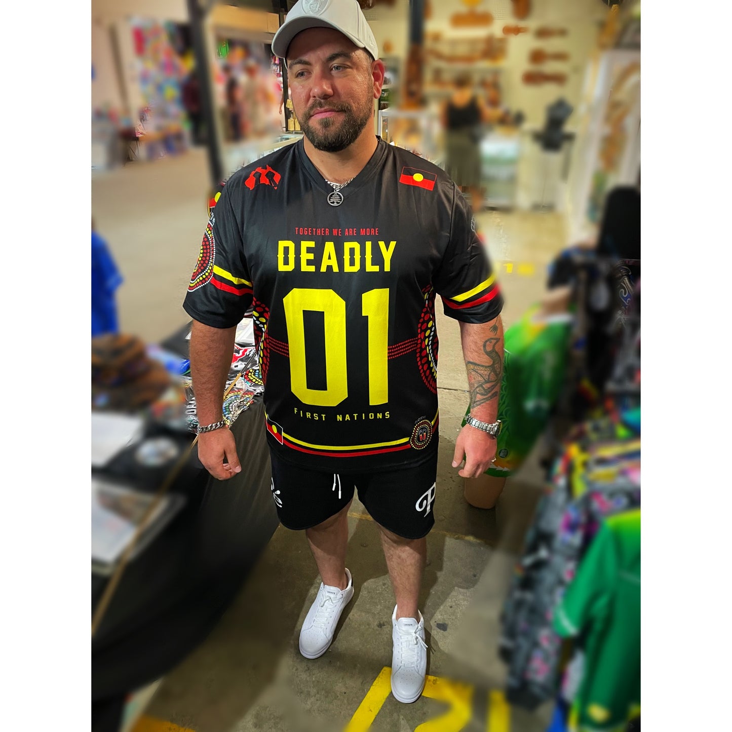 DEADLY Aboriginal AFL shirt