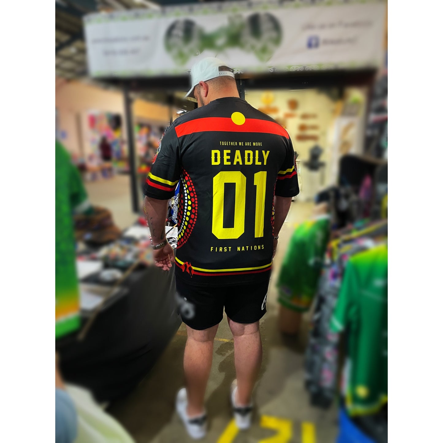 DEADLY Aboriginal AFL shirt