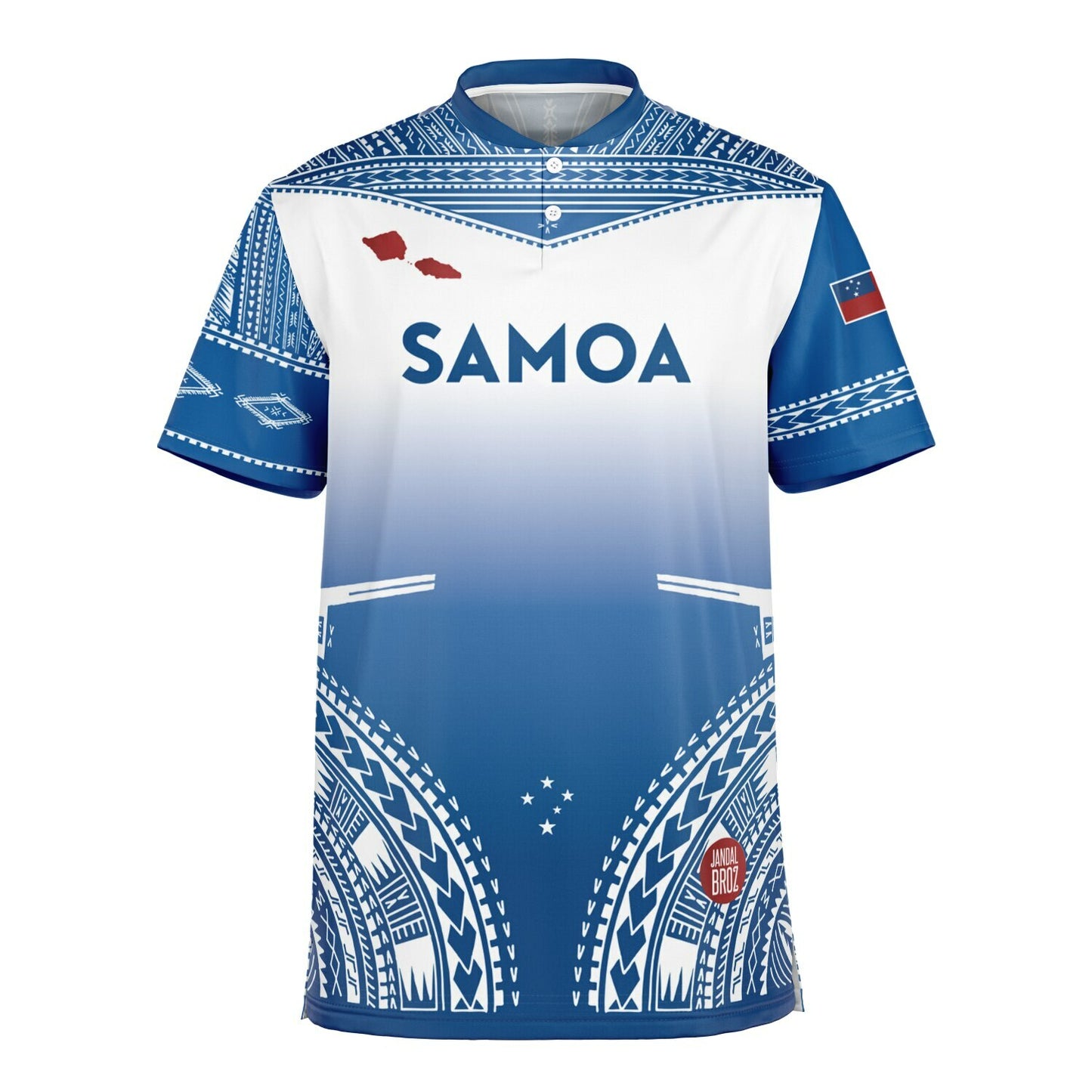 Express made Samoa Supporters Jersy Shirt - unisex fit