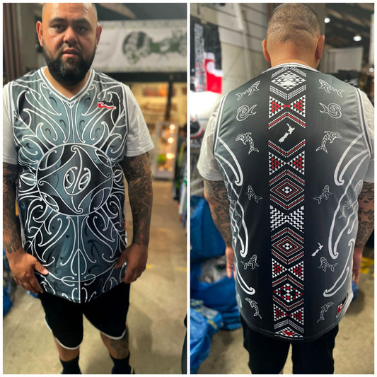 • Connection Maori Basketball Singlet