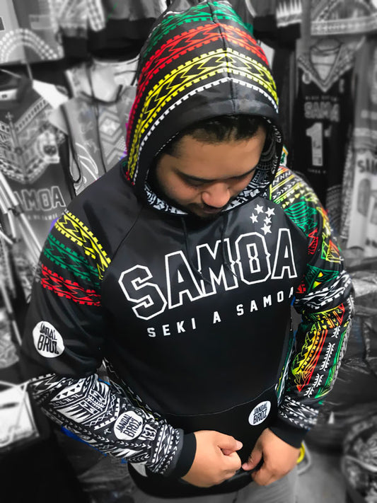 Samoa Hoodie Healing Colours