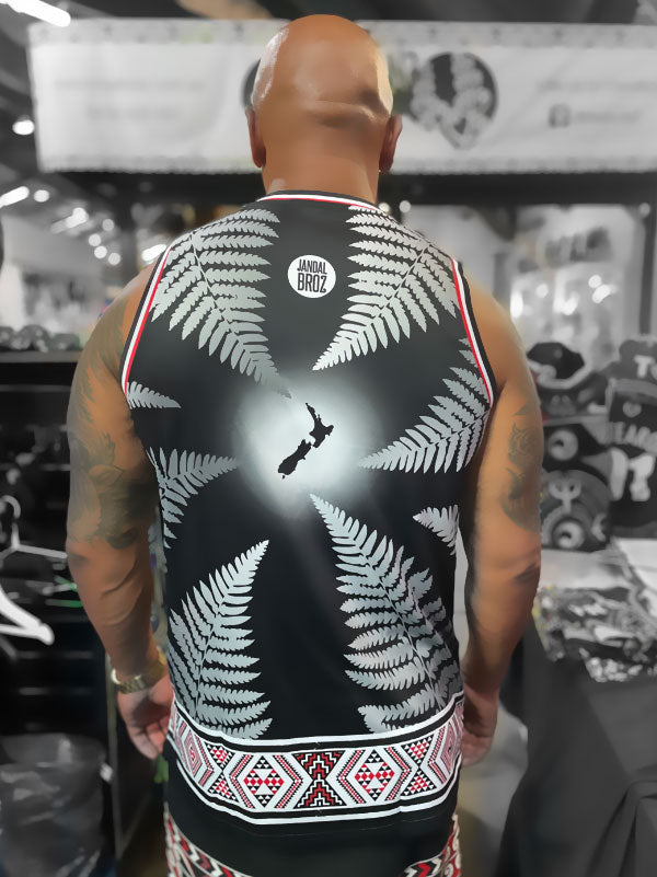 Basketball Singlet Tāniko balance Papatūānuku & Wāhine