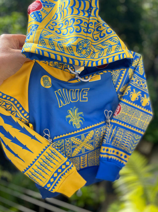Niue Hiapo kids hoodie