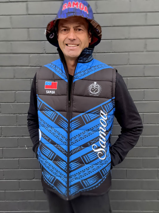 • Samoa Puff jacket Blue