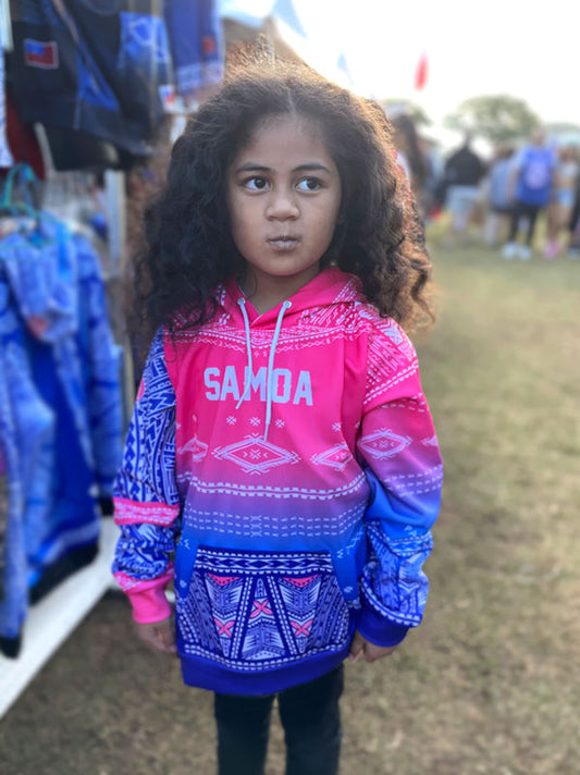 Girls Samoa Kids Hoodie