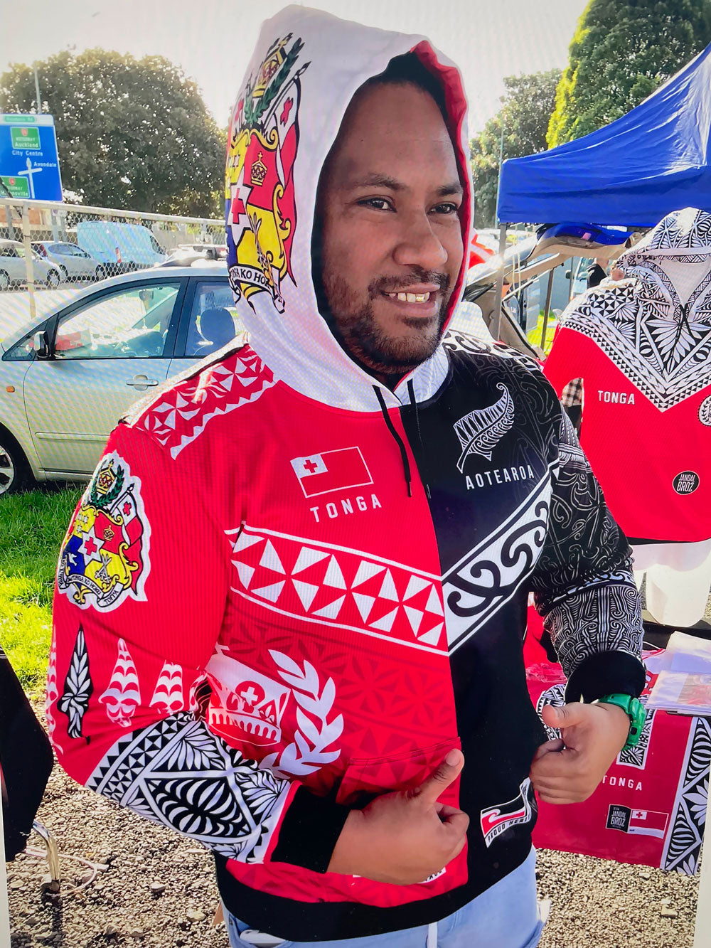 • Tonga New Zealand Hoodie