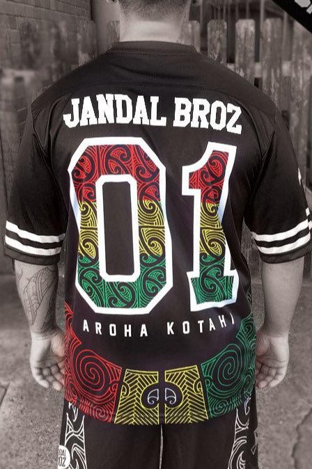 Aotearoa Reggae American Football Jersy