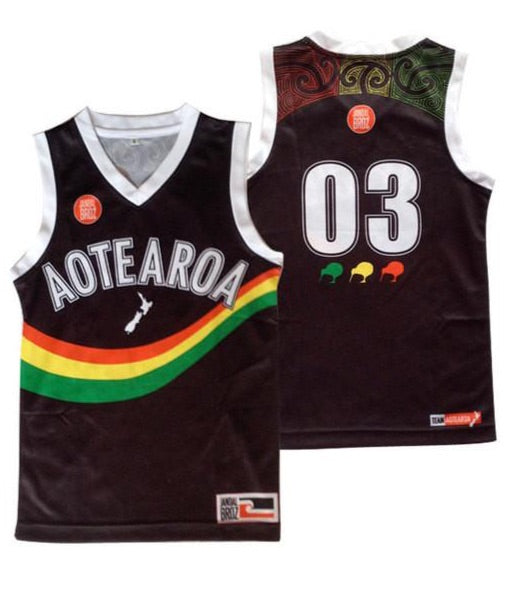 Basketball Singlet Aotearoa Reggae Youth