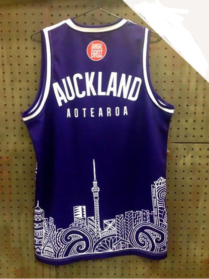 -Basketball Singlet Auckland New Zealand