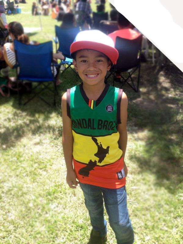 Basketball Singlet Aotearoa Reggae Youth