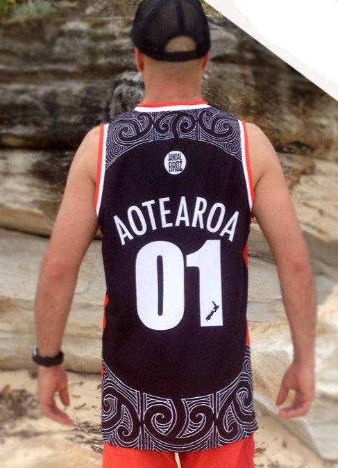 Basketball Singlet Māori