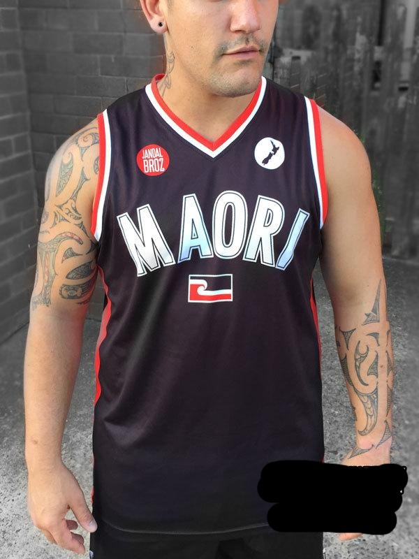 Basketball Singlet Māori