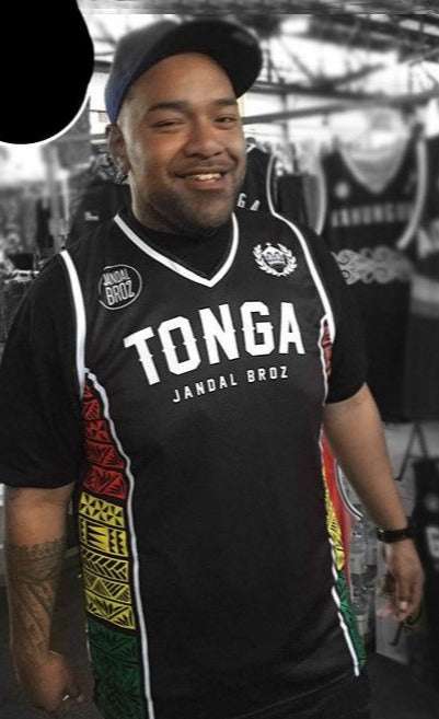 Basketball Singlet Tonga Reggae version II- adults