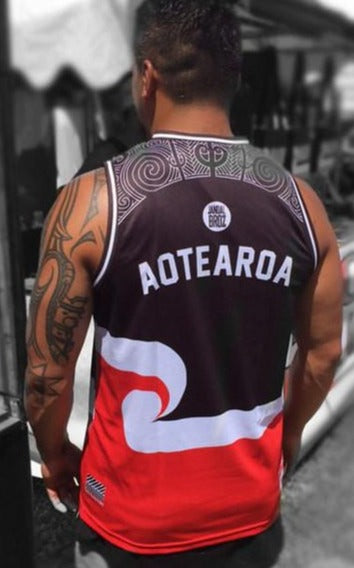 • Basketball Singlet Maori Tino Rangatiratanga