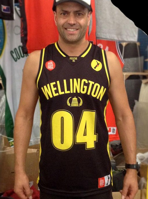 Basketball Singlet Wellington New Zealand