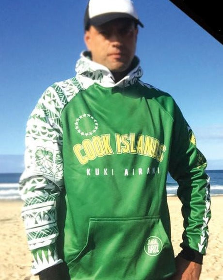 Cook Islands hoodie by jandal broz