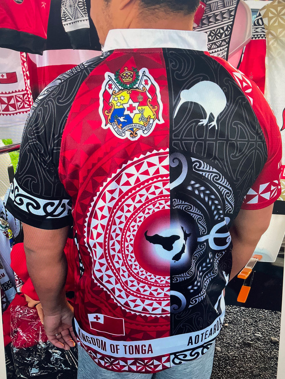 • Tonga New Zealand Rugby Jersy