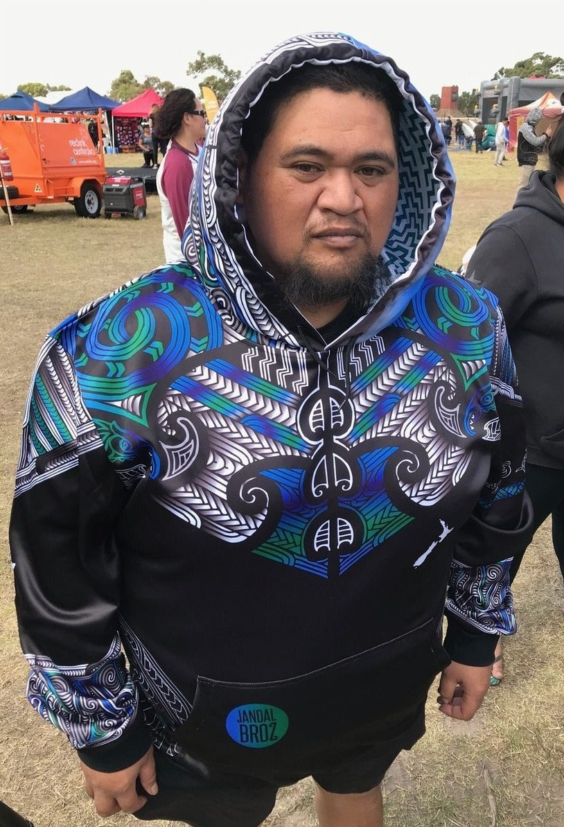 Wairua Tangaroa Premium Hoodie Wahine