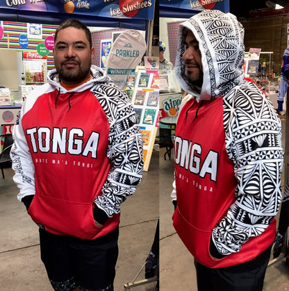 • Tonga Hoodie Red