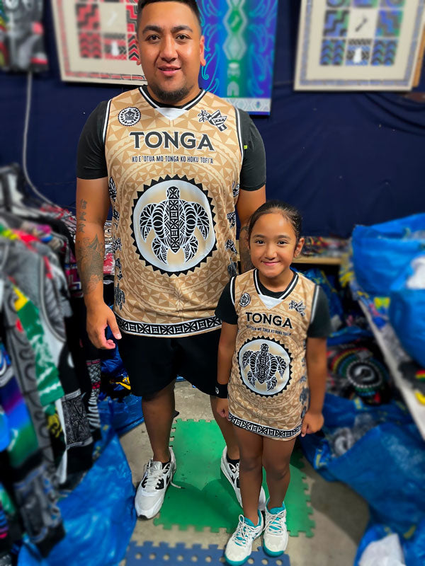 • Tongan Basketball Singlet - Ngatu Sila Fonu