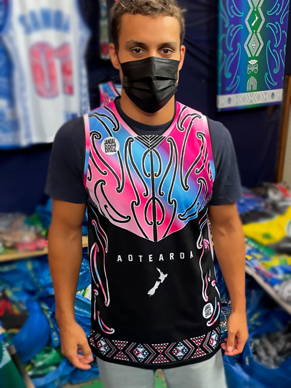 Tama Aroha Nui Basketball Singlet