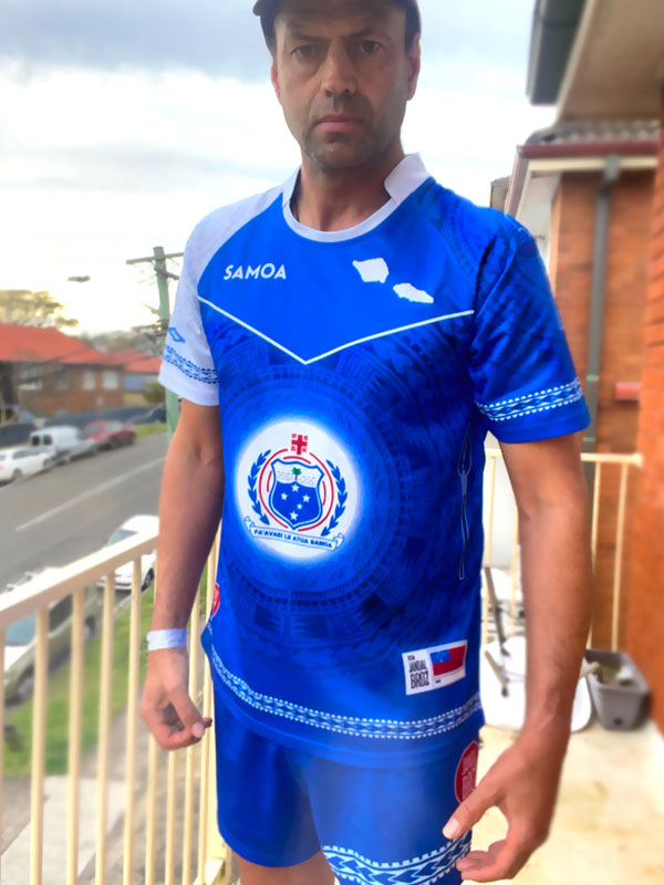 • Samoa Rugby Jersy Heritage - Alofa atu