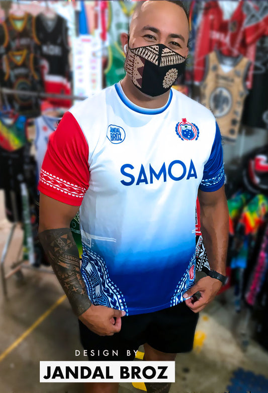 Samoan Sports casual Shirt (Sports breathable fabric)