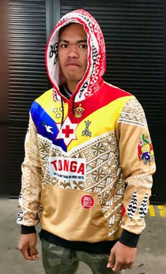 SPORTS HOODIE TONGA Sila Gold