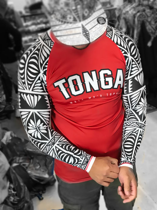 Tonga Sports Skins Rash shirt long sleeve