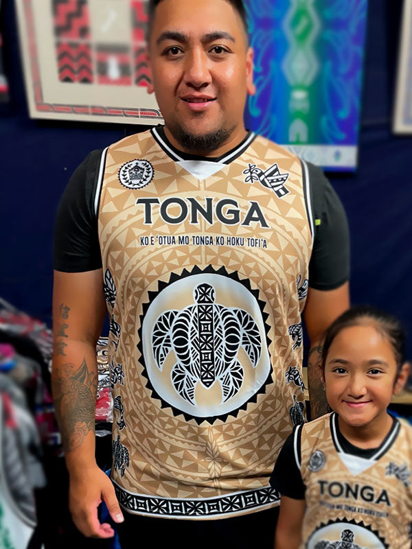 • Tongan Basketball Singlet - Ngatu Sila Fonu