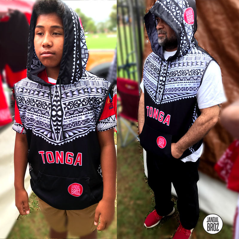SPORTS HOODIE TONGA - Sleeveless Black