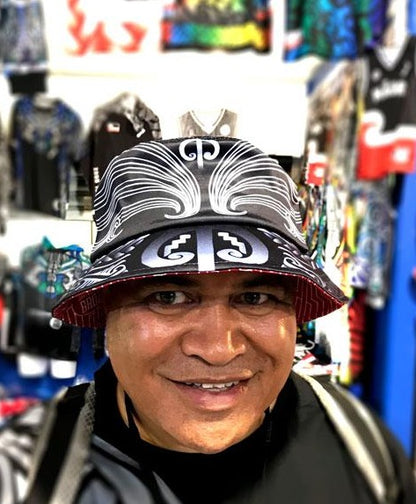 Aotearoa Māori Bucket hat (pōtae)