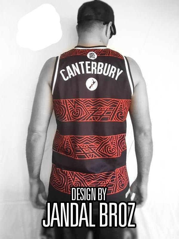Christchurch Ōtautahi Basketball Singlet