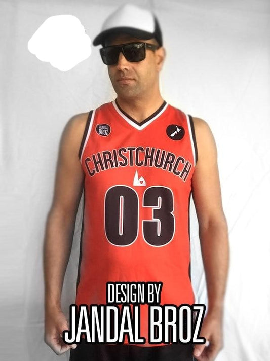 Christchurch Ōtautahi Basketball Singlet