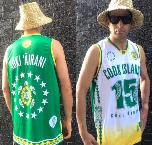 Basketball Singlet Cook Islands Kūki ʻĀirani