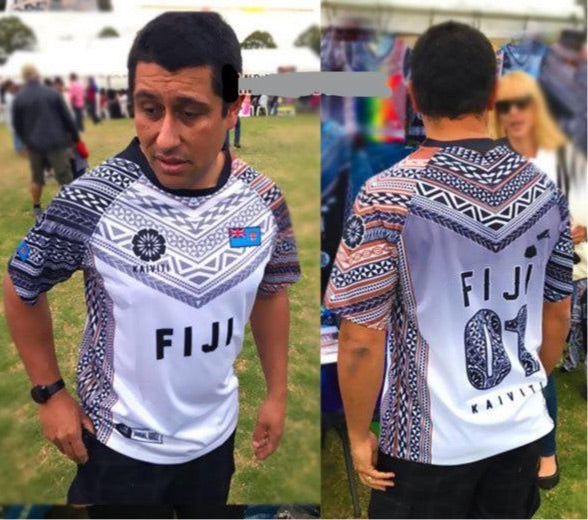 FIJI Rugby Jersy Heritage Masi
