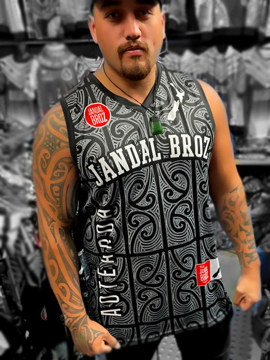 Maori Mangu Mangopare Singlet