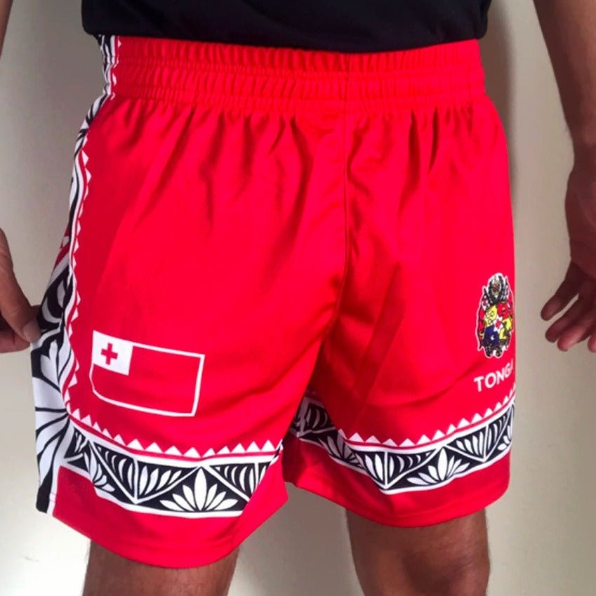 Tonga Shorts - Kingdom of Tonga - Red
