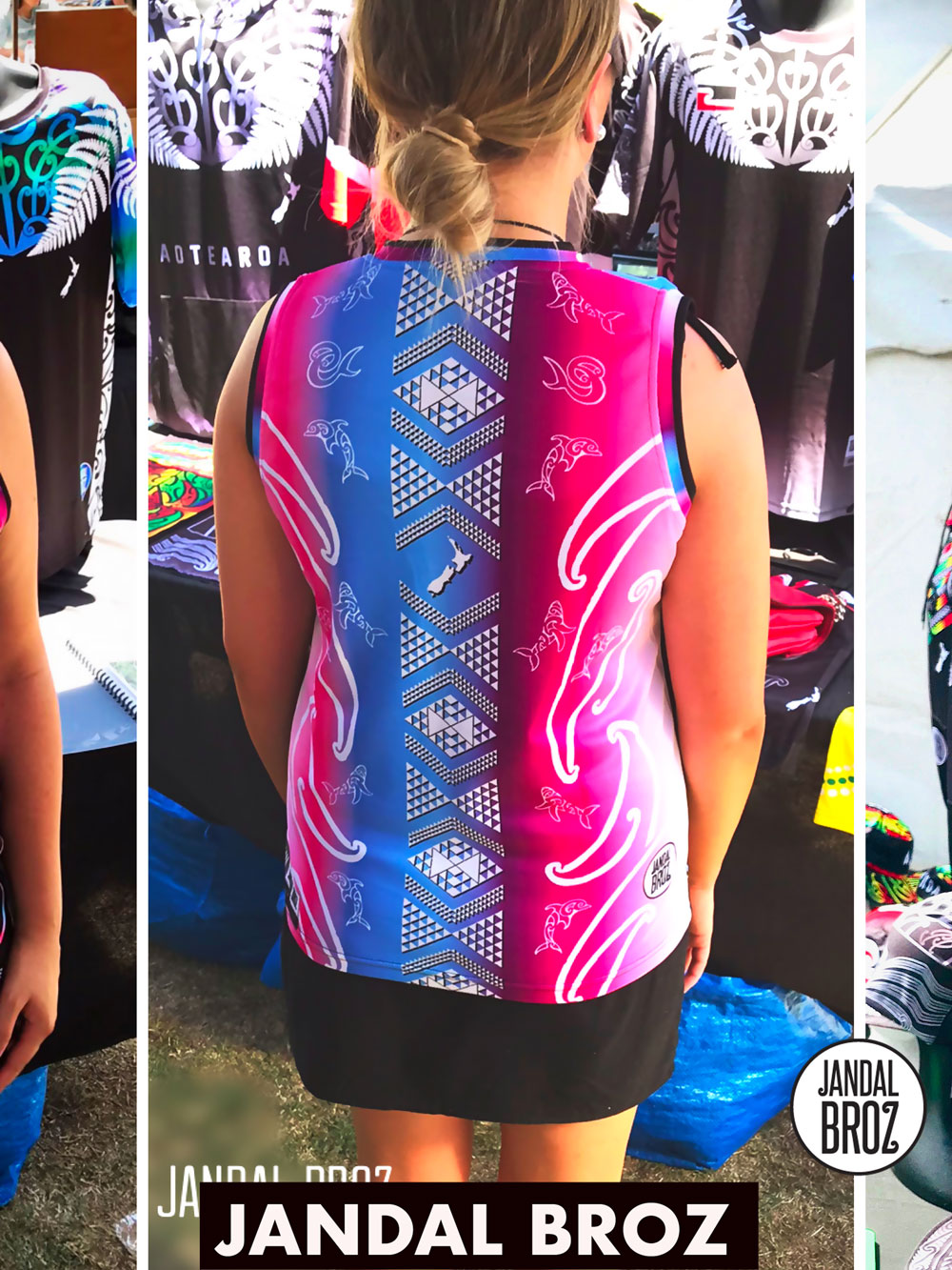 KIDS - Basketball Singlet Aroha Nui -KIDS