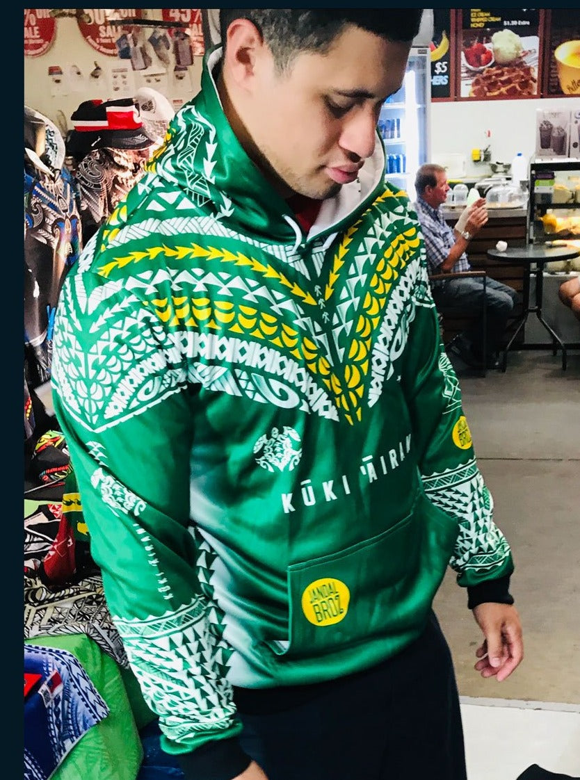 • Cook Islands hoodie Kūki 'Āirani chest