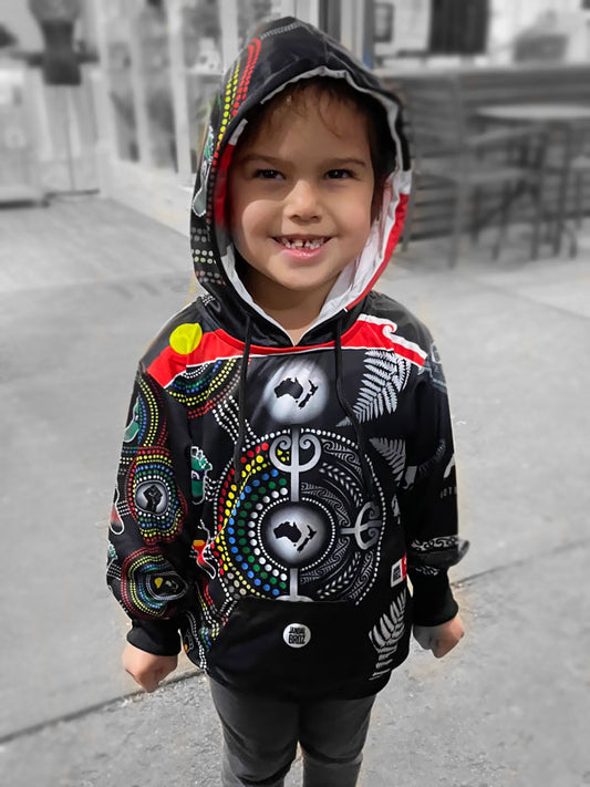 Māori Indigenous Australia Aboriginal Torres Strait Aotearoa hoodie - KIDS