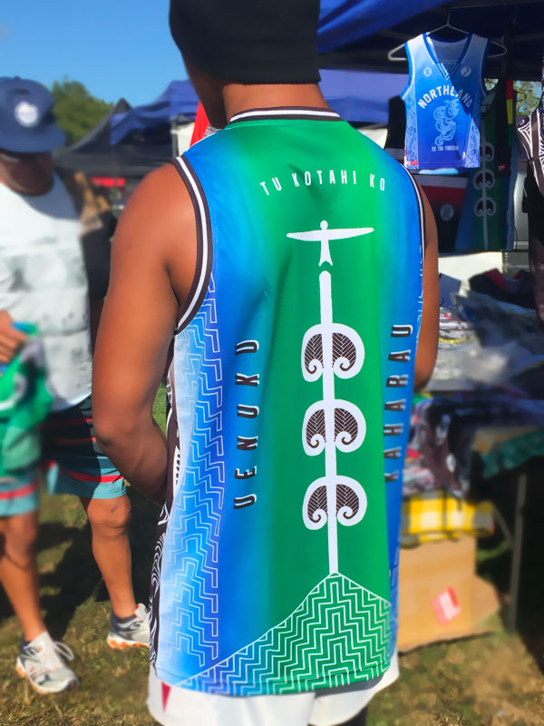 Ngāpuhi Basketball Singlet